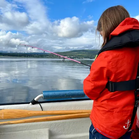 בית נופש Fjord-holiday-lodge Mit Atemberaubendem Panorama *