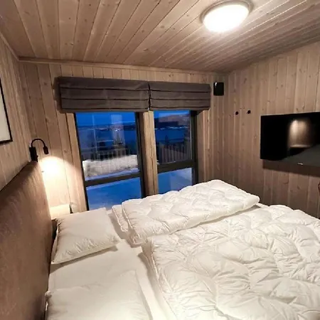 בית נופש Fjord-holiday-lodge Mit Atemberaubendem Panorama *