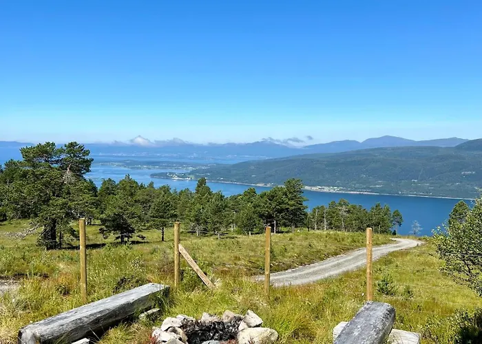 Ferienhaus Fjord-holiday-lodge Mit Atemberaubendem Panorama Åfarnes