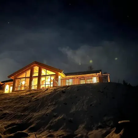 Fjord-holiday-lodge Mit Atemberaubendem Panorama בית נופש Åfarnes