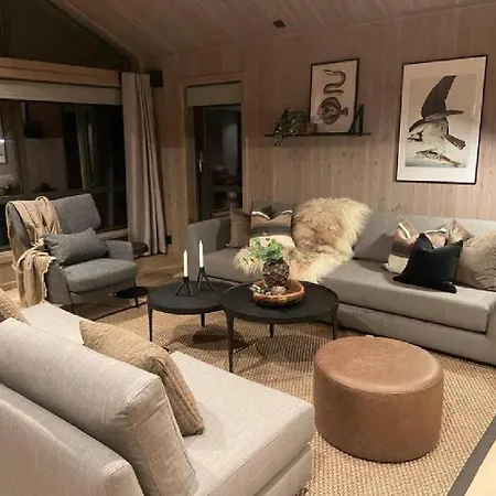 Fjord-holiday-lodge Mit Atemberaubendem Panorama בית נופש